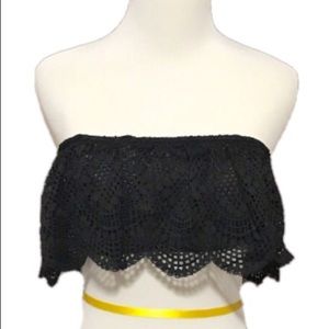 Victoria’s Secret Flouncy Lace Bandeau